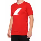 100% pánske tričko s krátkym rukávom botnet red STO-32110-003-10