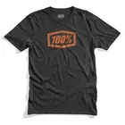100% pánske tričko s krátkym rukávom essential charcol heather bronze STO-32016-323-10