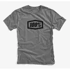 100% pánske tričko s krátkym rukávom essential gunmetal heather STO-32016-025-10