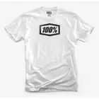 100% pánske tričko s krátkym rukávom essential white STO-32016-100-10
