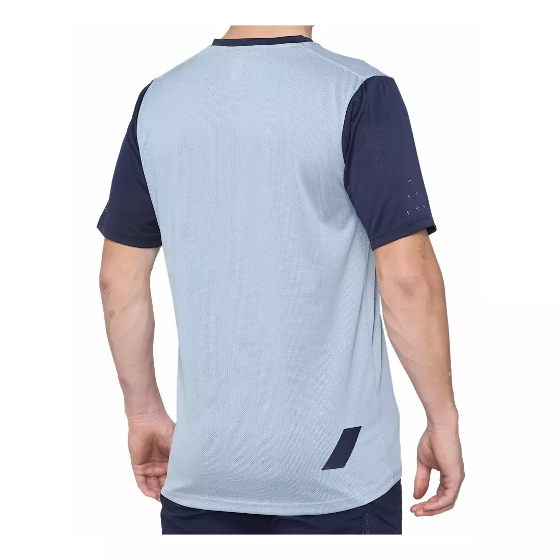 100% pánske tričko s krátkym rukávom ridecamp light slate navy STO-41401-249-10