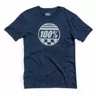 100% pánske tričko s krátkym rukávom sector slate blue STO-32108-182-13