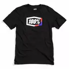 100% pánske tričko s krátkym rukávom stripes black STO-32104-001-10