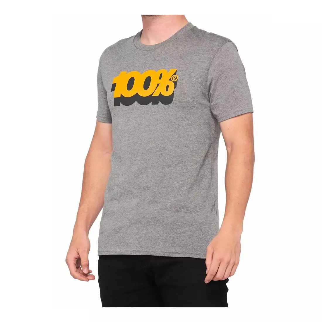 100% pánske tričko s krátkym rukávom volta grey STO-32116-188-13