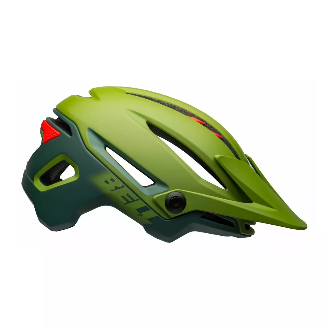 BELL cyklistická prilba mtb SIXER INTEGRATED MIPS, matte gloss green infrared 