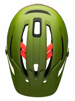 BELL cyklistická prilba mtb SIXER INTEGRATED MIPS, matte gloss green infrared 