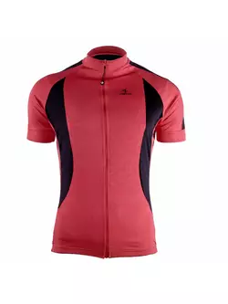 DEKO WHITE Cyklistický dres, červeno-čierny
