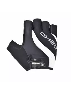 DEKO gélové cyklistické rukavice, čierne DKSG-1014