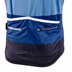 DEKO pánska cyklistická košeľa s krátkym rukávom, modrá MNK-002-04
