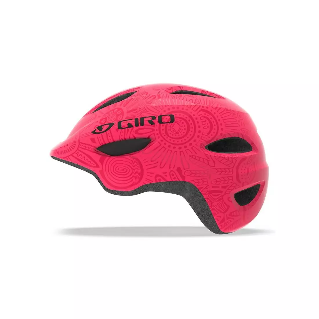 GIRO detská/juniorská cyklistická prilba scamp mips bright pink pearl GR-7102464