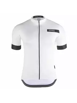KAYMAQ BMK001 pánsky cyklistický dres 01.165 biela