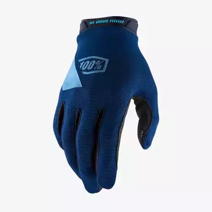 Rękawiczki 100% RIDECAMP Glove navy roz. L (długość dłoni 193-200 mm) (NEW) STO-10018-015-12