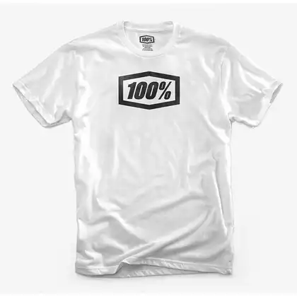 T-shirt 100% ESSENTIAL krótki rękaw White roz. S (NEW) STO-32016-100-10
