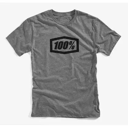 T-shirt 100% ESSENTIAL krótki rękaw gunmetal heather roz. S (NEW) STO-32016-025-10