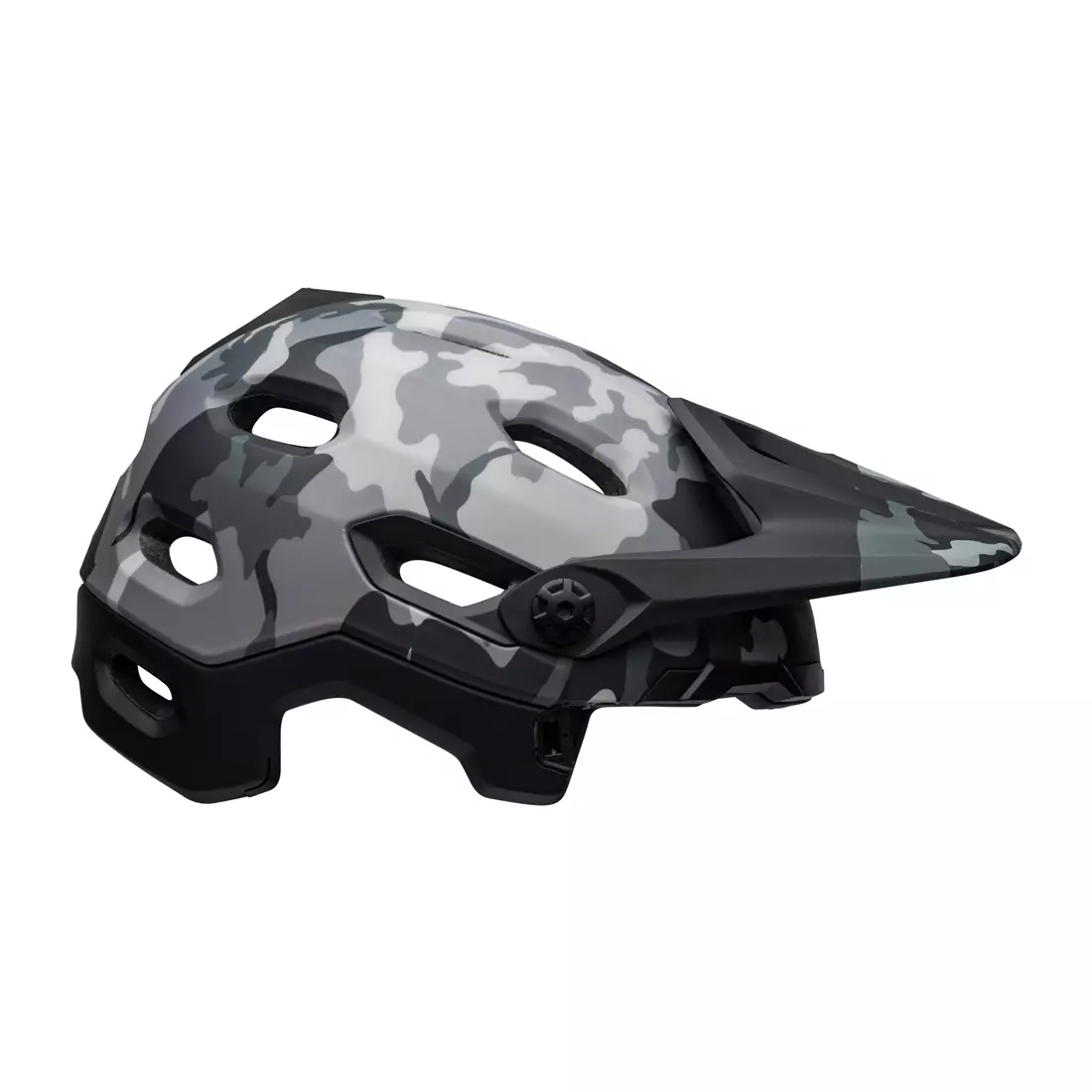 BELL SUPER DH MIPS SPHERICAL celotvárová cyklistická prilba, matte gloss black camo