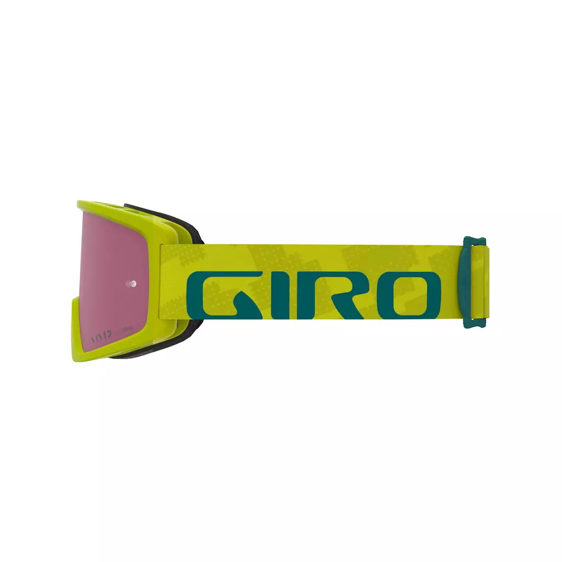 GIRO cyklistické okuliare tazz mtb citron fanatic (Farebné sklo VIVID-Carl Zeiss TRAIL + Transparentné sklo 99% S0) GR-7114192