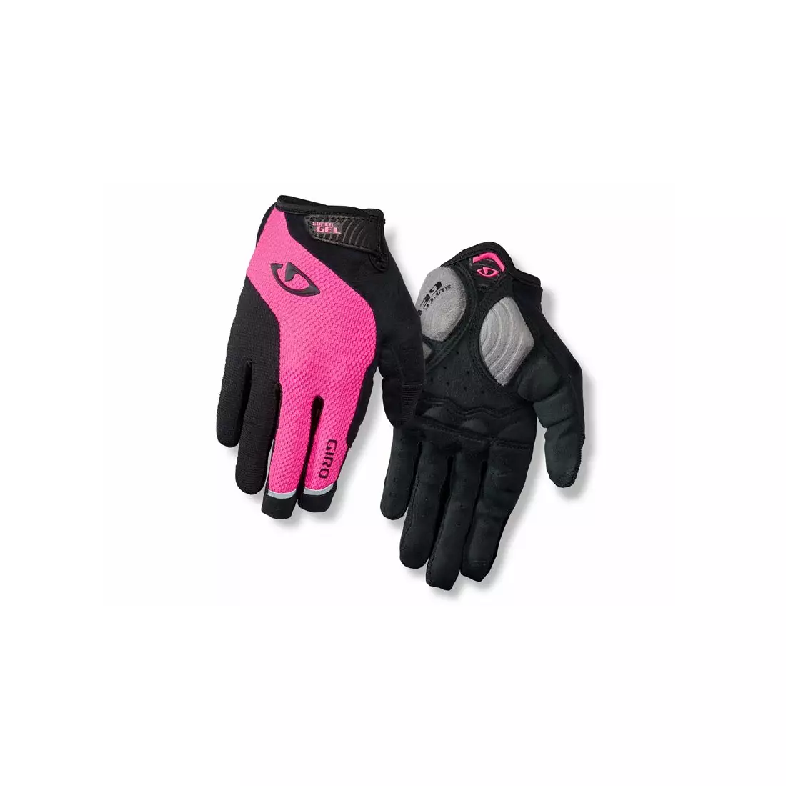 GIRO dámske cyklistické rukavice strada massa sg lf bright pink GR-7076412