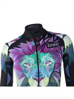 KAYMAQ POLYGONAL LION dámsky cyklistický dres