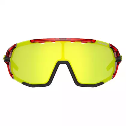 TIFOSI športové okuliare s vymeniteľnými šošovkami sledge clarion crystal red (Clarion Yellow, AC Red, Clear) TFI-1630109827