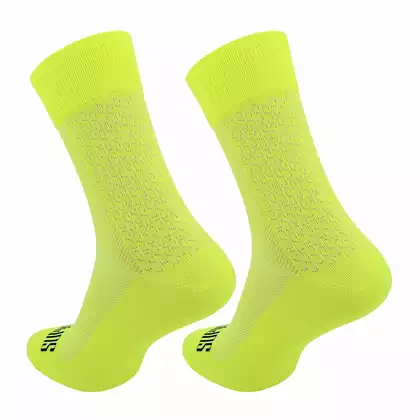 SUPPORTSPORT cyklistické ponožky S-LIGHT Fluo