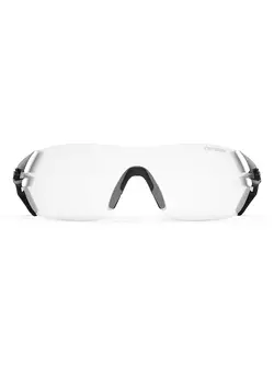 TIFOSI fotochromatické športové okuliare slice fototec black/white (Smoke photochrome 47,7%-15,2%) TFI-1600306431
