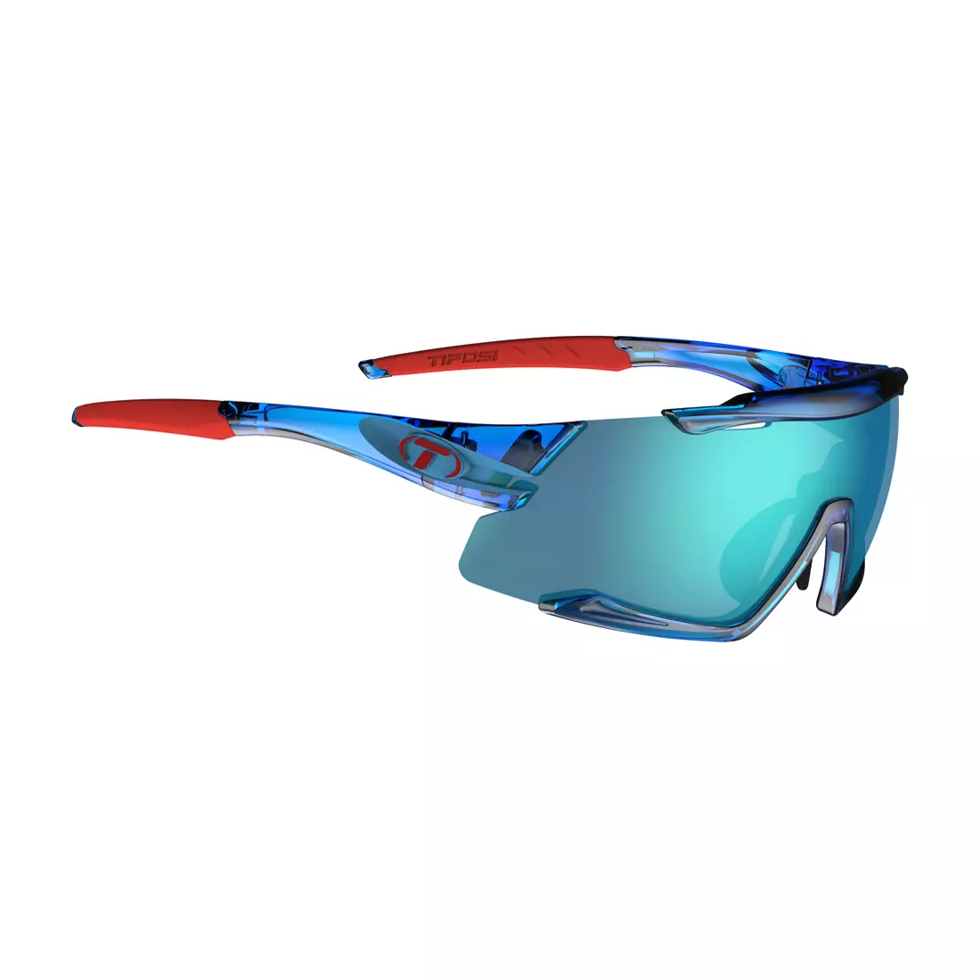 TIFOSI športové okuliare s vymeniteľnými šošovkami aethon clarion crystal blue (Clarion Blue, AC Red, Clear) TFI-1580106122