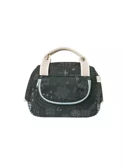 BASIL taška / vak na riadidlá boheme city bag kf 8L charcoal B-18017