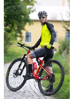 Cyklistická bunda FORCE WINDPRO fluo 8997922