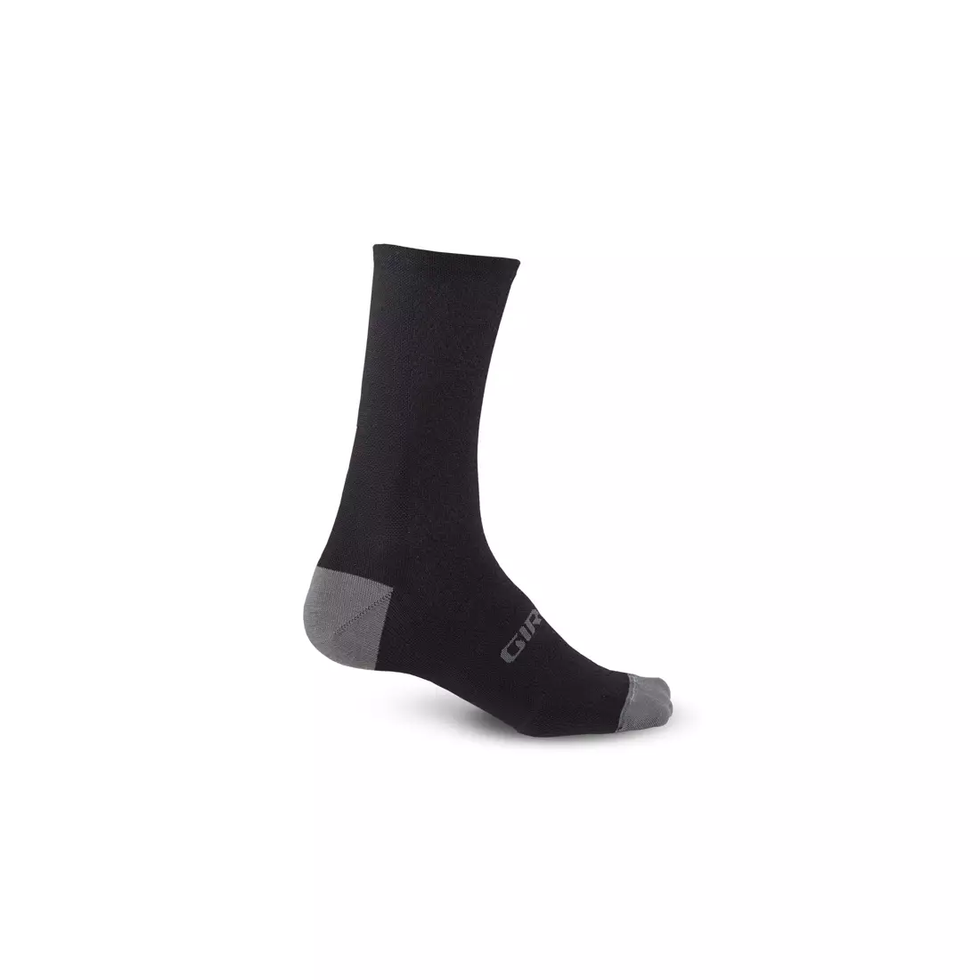 GIRO cyklistické ponožky hrc + merino wool black charcoal GR-7077534