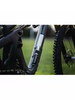 LEZYNE ručné čerpadlo na bicykel GRIP DRIVE HV S 120psi 185mm čierna LZN-1-MP-GRIPHV-V1S04