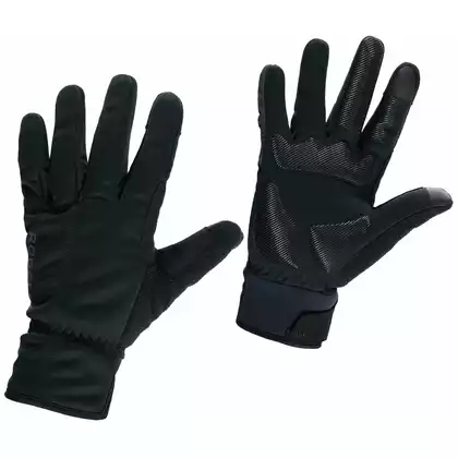 ROGELLI BLAST zimowe rękawiczki rowerowe softshell, czarne