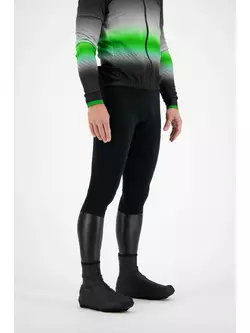 ROGELLI HALO pánske ľahko zateplené cyklistické nohavice s gélovými vložkami, čierne