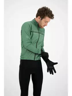 ROGELLI MOUNT zimné cyklistické rukavice softshell, čierne