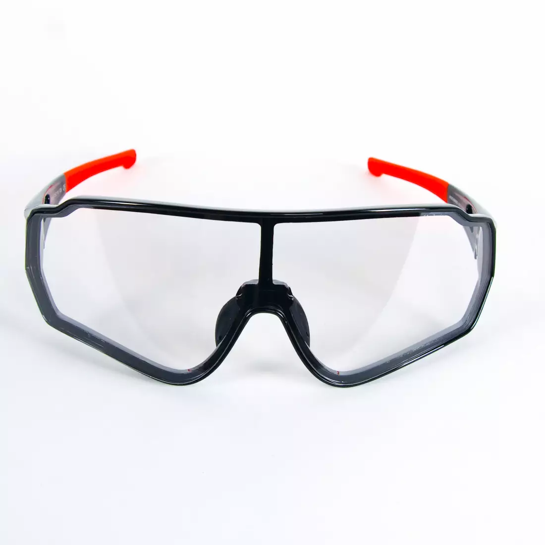 Rockbros 10161 cyklistické / športové okuliare s fotochromatickou úpravou čierna a červená