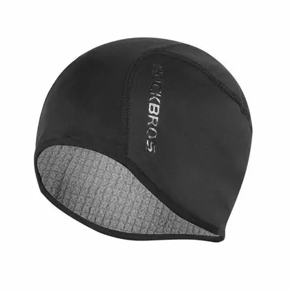 Rockbros čiapka na prilbu Softshell čierna YPP002
