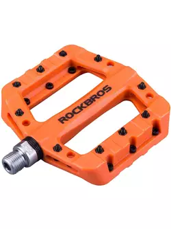 Rockbros platformové pedále nylon oranžová 2017-12COR