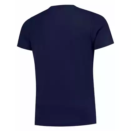 ROGELLI RUN PROMOTION pánska športová košeľa s krátkym rukávom, námornícka modrá