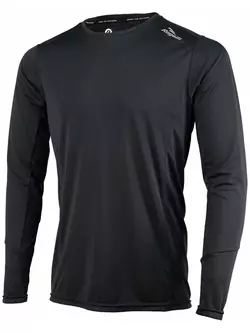 Rogelli RUN 800.261 BASIC bežecké tričko s dlhým rukávom čierne