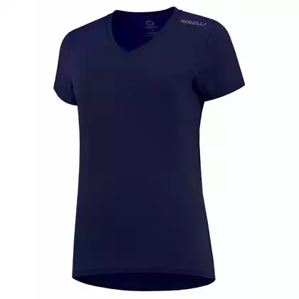 Rogelli RUN PROMOTION 801.229 damska koszulka do biegania, niebieska