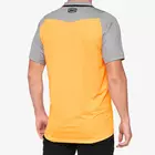 100% CELIUM pánsky cyklistický dres, orange grey 