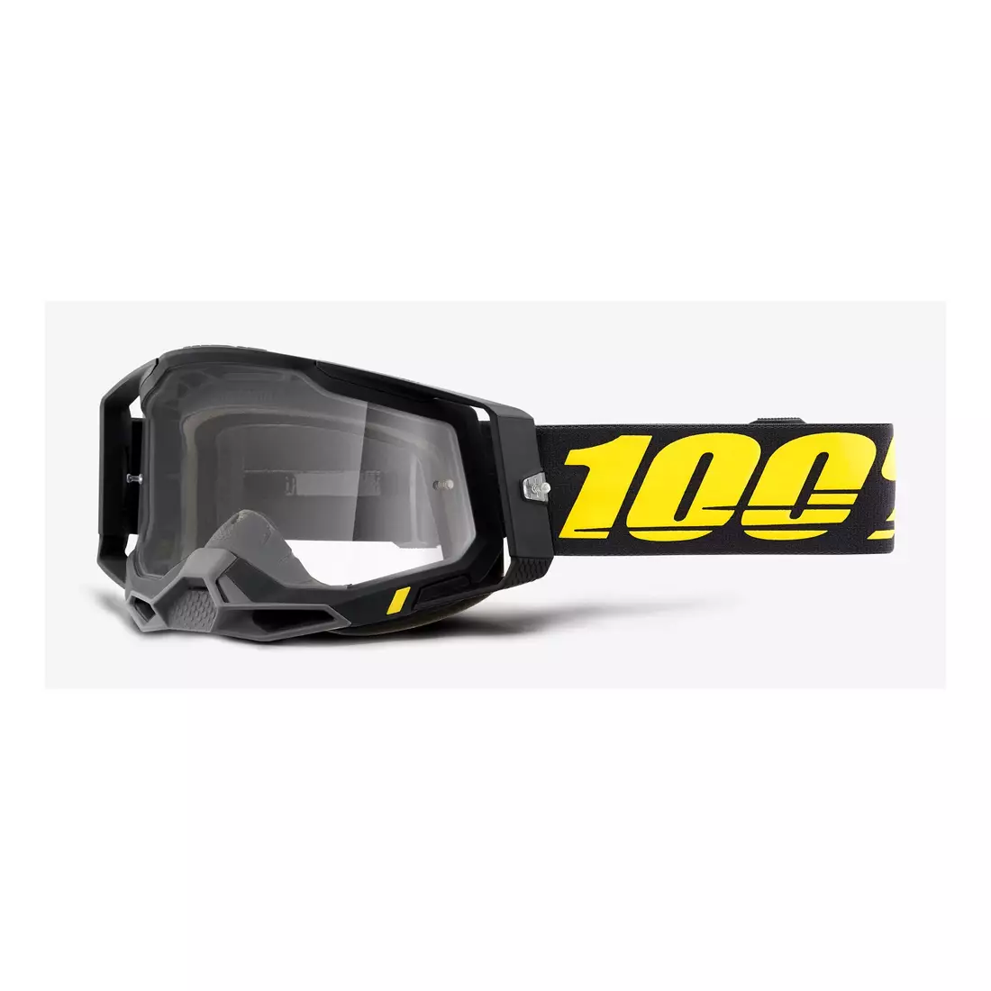 100% Cyklistické okuliare RACECRAFT 2 (číre Anti-Fog sklá, LT 88%-92% + 10 viečok) arbis 