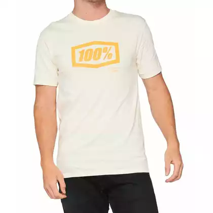 100% pánske športové tričko s krátkym rukávom ESSENTIAL chalk orange STO-32016-461-13