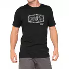 100% pánske športové tričko s krátkym rukávom ESSENTIAL black snake STO-32016-462-13