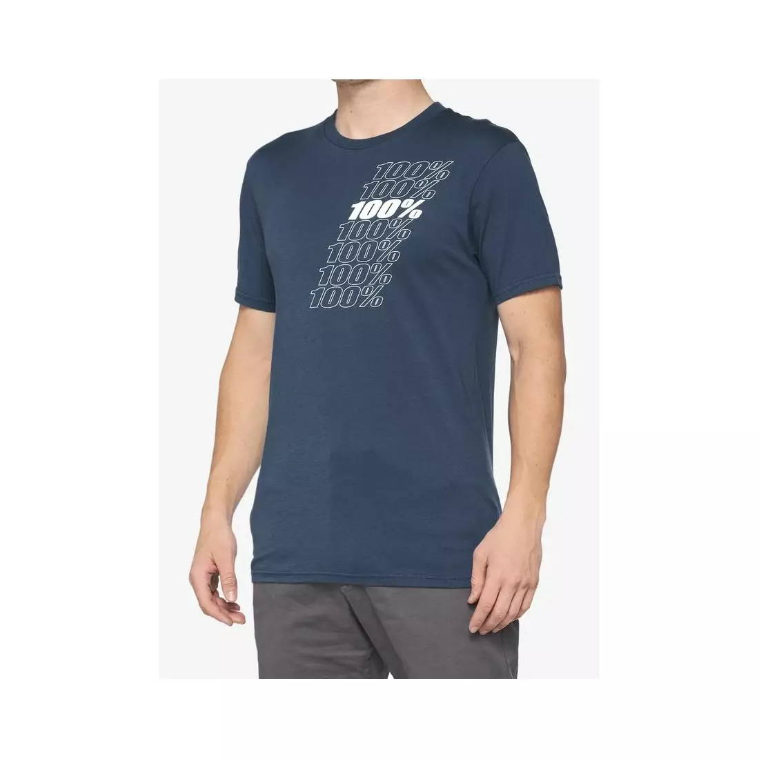 100% pánske športové tričko s krátkym rukávom NORD slate blue STO-32124-182-13