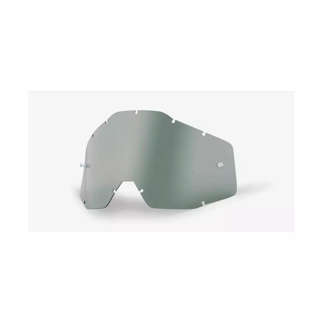 100% zasklenie pre cyklistické okuliare RACECRAFT/ACCURI/STRATA (čelné sklo smoke Anti-Fog) STO-51001-007-02