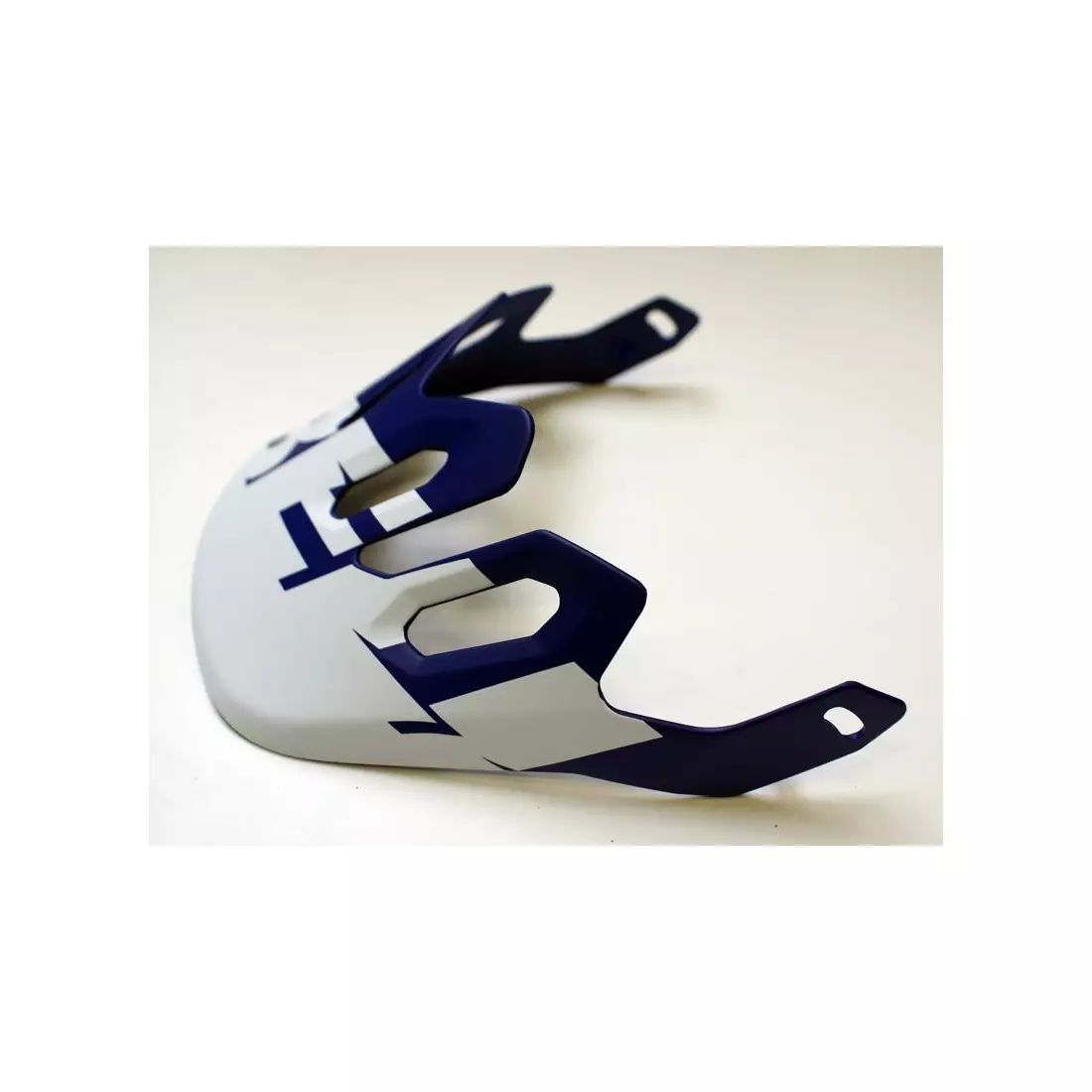 BELL hľadáčik cyklistickej prilby SUPER 3R/3 matte white blue BEL-7085309