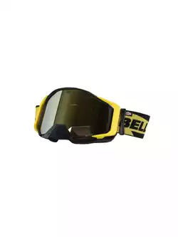 BELL okuliare na bicykel BREAKER Bolt Matte Black/Yellow, BEL-7122862