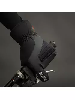 CHIBA ALASKA PRO zimné cyklistické rukavice, black 3110020 