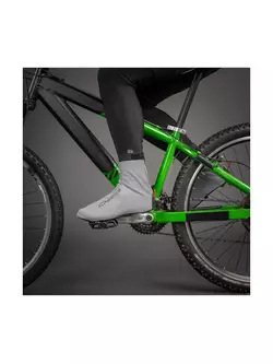 CHIBA REFLEX UBERSCHUH chrániče proti dažďu pre cyklistickú obuv, reflexné strieborné 31489 