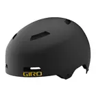 GIRO cyklistická prilba bmx QUARTER FS matte warm black GR-7129589
